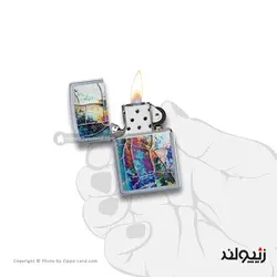 فندک زیپو مدل Rust Patina Design مدل 29897 - لایترلند