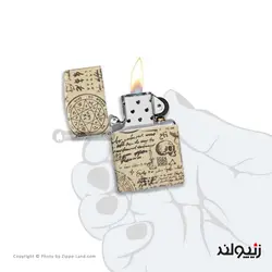 فندک زیپو مدل Alchemy Design کد 49803 - لایترلند