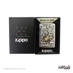 فندک زیپو مدل Scorpion On The Wall کد 2005358 - لایترلند