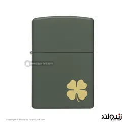 فندک زیپو مدل Four Leaf Clover کد 49796 - لایترلند