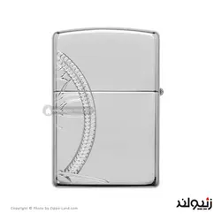 فندک زیپو مدل Sterling Silver Tree Of Life Design کد 49552 - لایترلند