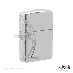 فندک زیپو مدل Sterling Silver Tree Of Life Design کد 49552 - لایترلند