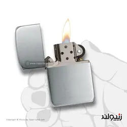 فندک زیپو مدل Hand Stain Sterling Silver 1941 Replica کد 24 - لایترلند