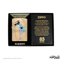 فندک زیپو مدل Windy 85th Anniversary Collectible کد 48413 - لایترلند