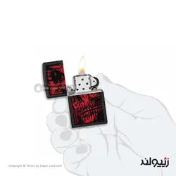 فندک زیپو مدل Red Skull Design کد 49775 - لایترلند