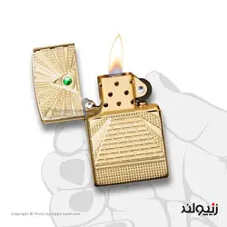 فندک زیپو مدل Eye Of Providence Design کد 49060 - لایترلند