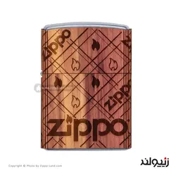 فندک زیپو مدل Woodchuck USA Zippo Cedar Wrap کد 49331 - لایترلند