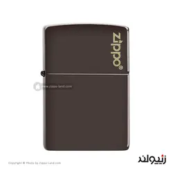 فندک زیپو مدل Classic Brown Zippo Logo کد 49180zl - لایترلند