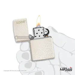 فندک زیپو مدل Classic Mercury Glass Zippo Logo کد 49181zl - لایترلند
