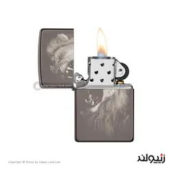 فندک زیپو Lion Design کد 49433 - لایترلند
