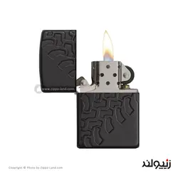 فندک زیپو مدل Tire Tread کد 28966 - لایترلند