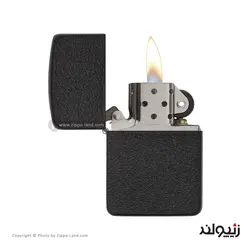 فندک زیپو مدل Black Crackle 1941 Replica کد 28582 - لایترلند