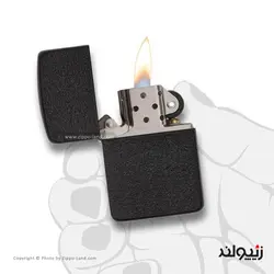 فندک زیپو مدل Black Crackle 1941 Replica کد 28582 - لایترلند