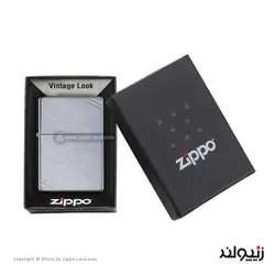 فندک زیپو مدل Street Chrome Vintage With Slashes کد 267 - لایترلند