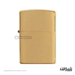 فندک زیپو مدل Armor Brushed Brass کد 168 - لایترلند