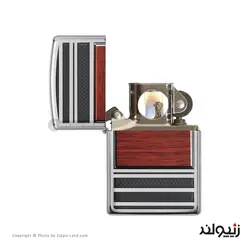 فندک زیپو مدل Pipewood Design کد 28676 - لایترلند