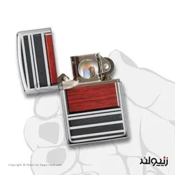 فندک زیپو مدل Pipewood Design کد 28676 - لایترلند