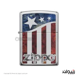 فندک زیپو مدل US Flag کد 29095 - لایترلند