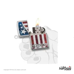 فندک زیپو مدل US Flag کد 29095 - لایترلند