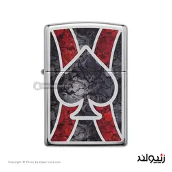 فندک زیپو مدل Spade Design کد 28952 - لایترلند