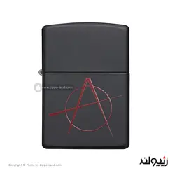 فندک زیپو مدل Anarchy Symbol کد 20842 - لایترلند