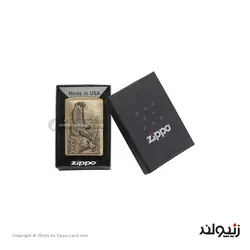 فندک زیپو مدل Soaring Eagles کد 20854 - لایترلند