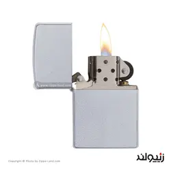 فندک زیپو مدل Satin Chrome کد 205 - لایترلند