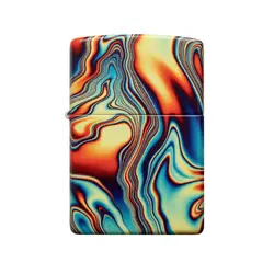 فندک زیپو Colorful Swirl Design کد 48612 - لایترلند