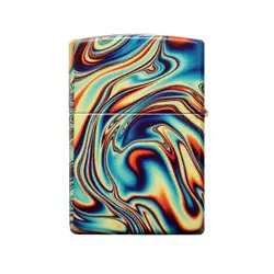 فندک زیپو Colorful Swirl Design کد 48612 - لایترلند