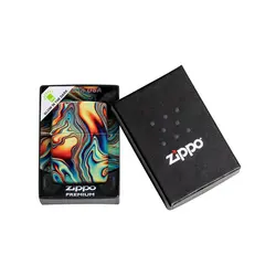 فندک زیپو Colorful Swirl Design کد 48612 - لایترلند