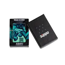 فندک زیپو مدل Mermaid Zippo Design کد 48605 - لایترلند