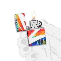 فندک زیپو مدل Drippy Z Design کد 49682 - لایترلند