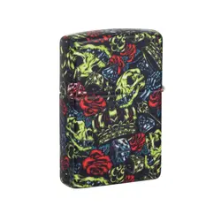 فندک زیپو Skull Crown Design کد 49696 - لایترلند