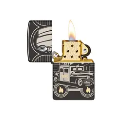 فندک زیپو مدل Car 75th Anniversary Collectible of the Year 2023 کد 48693 - لایترلند