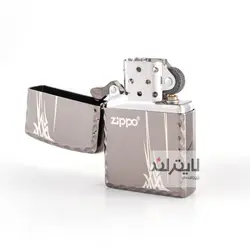فندک زیپو مدل Tribal 4 silver 2081 S - لایترلند