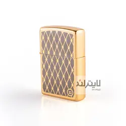 فندک زیپو مدل Pattern ZI 1 GD 2296 B - لایترلند