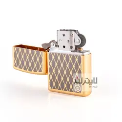 فندک زیپو مدل Pattern ZI 1 GD 2296 B - لایترلند