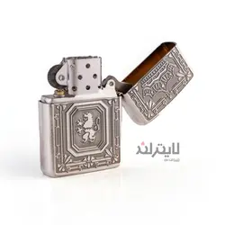 فندک زیپو مدل Lion Crown Silver - لایترلند