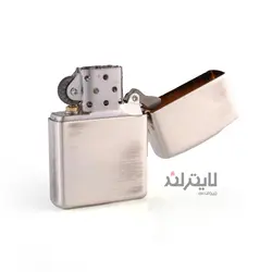 فندک زیپو مدل Blue Stone Antique Silver Plate - لایترلند