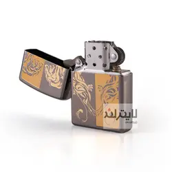 فندک زیپو مدل BK Leopard RE GD2468 - لایترلند