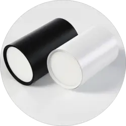 چراغ دکوراتیو گرد اسپات دهنه 10 سانت لبه 20 سانت ساده کد D00015 - شرکت روشنایی دلوری || انواع لوستر مدرن