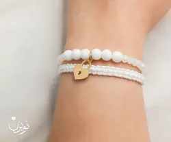 دستبند طلا فانتزی B012