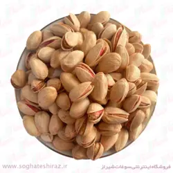 پسته اکبری ممتاز شور سوغات شیراز بسته 500 گرمی