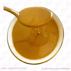 ارده سبوسدار اعلا سوغات شیراز بطری 800 گرمی