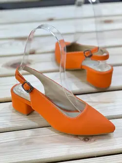 صندل مجلسی زنانه پشت باز پاشنه 3 سانت V20