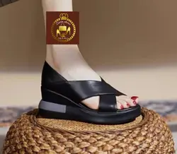 صندل لژدار طبی تابستانی زنانه مرسانا