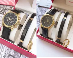 ست ساعت و دستبند و انگشتر زنانه