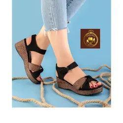 صندل لژدار کنفی طبی مدل گره ای