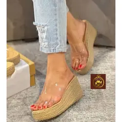 صندل زنانه لژدار کنفی طلقی