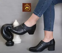 كفش اداری كارمندی و مجلسی طبی زنانه پاشنه دار